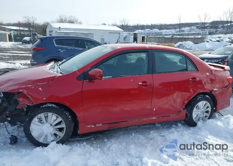 2009 Toyota Corolla S z USA, uszkodzony, nr VIN 2T1BU40E09C009848